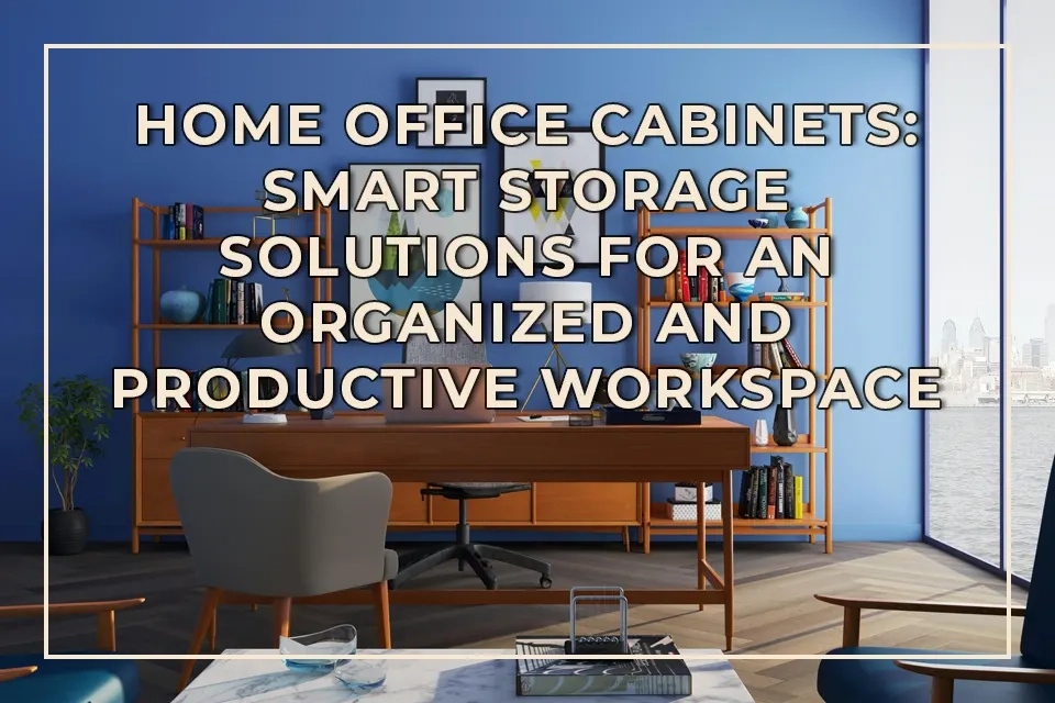 Home Office Cabinets: Smart Storage Solutions For An Organized And ... for Smart Storage Solutions That Actually Work for Busy Households