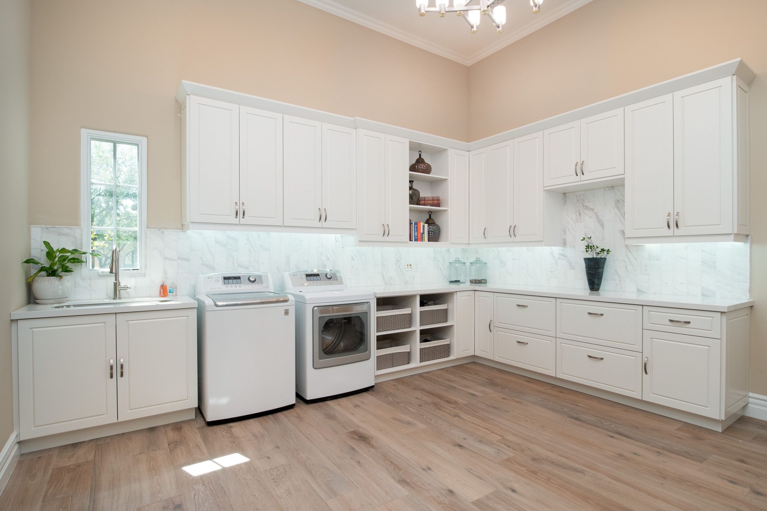 Designing compact laundry spaces without sacrificing storage