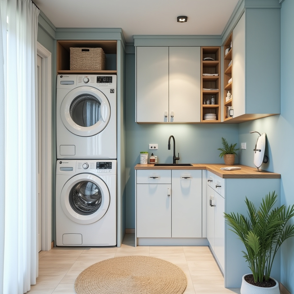 Designing the Perfect Small Laundry Room Without Sacrificing Functionality