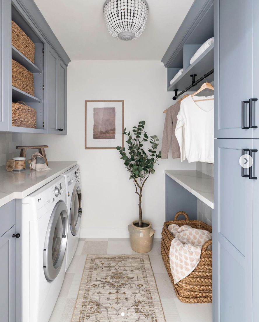 Storage Ideas For Small Laundry Room in Laundry Room Shelving