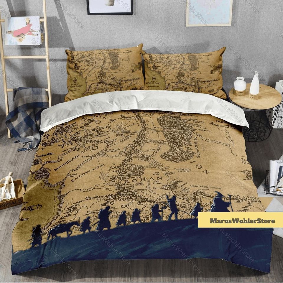 Crafting a cozy sanctuary inspired by Rohan and Gondor using officially licensed Tolkien textiles 4