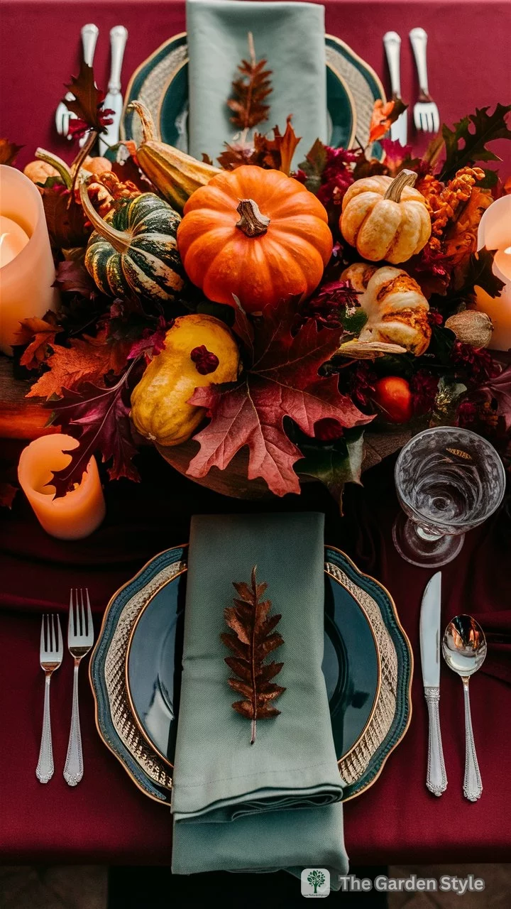 Designing a Seasonal Fall Table Setup Using Foraged Elements and Everyday Dinnerware 3