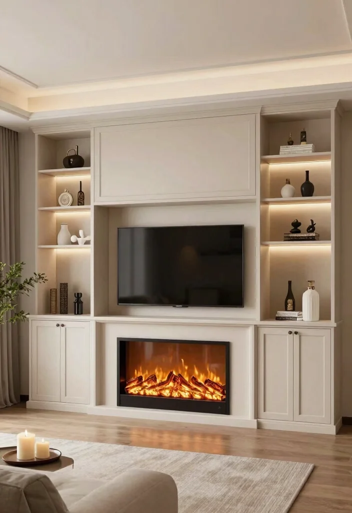 Expert Tips for Integrating a TV Lift and Fireplace into Your Bed Frame Design 5