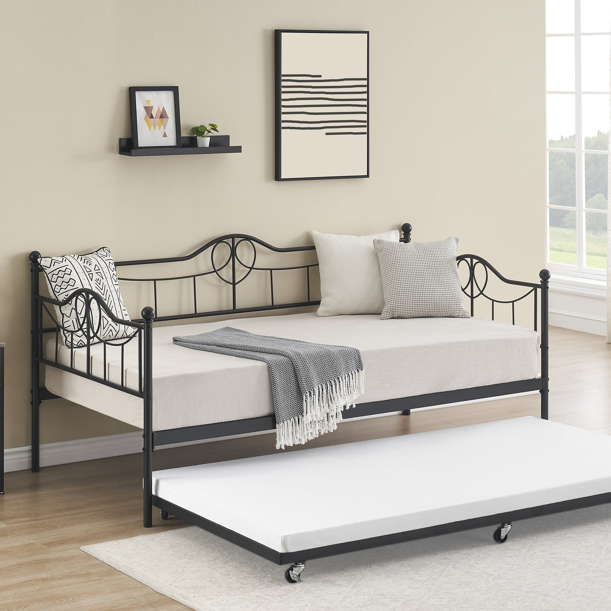 Expert Tips for Styling Your Metal Daybed and Trundle Like a Pro