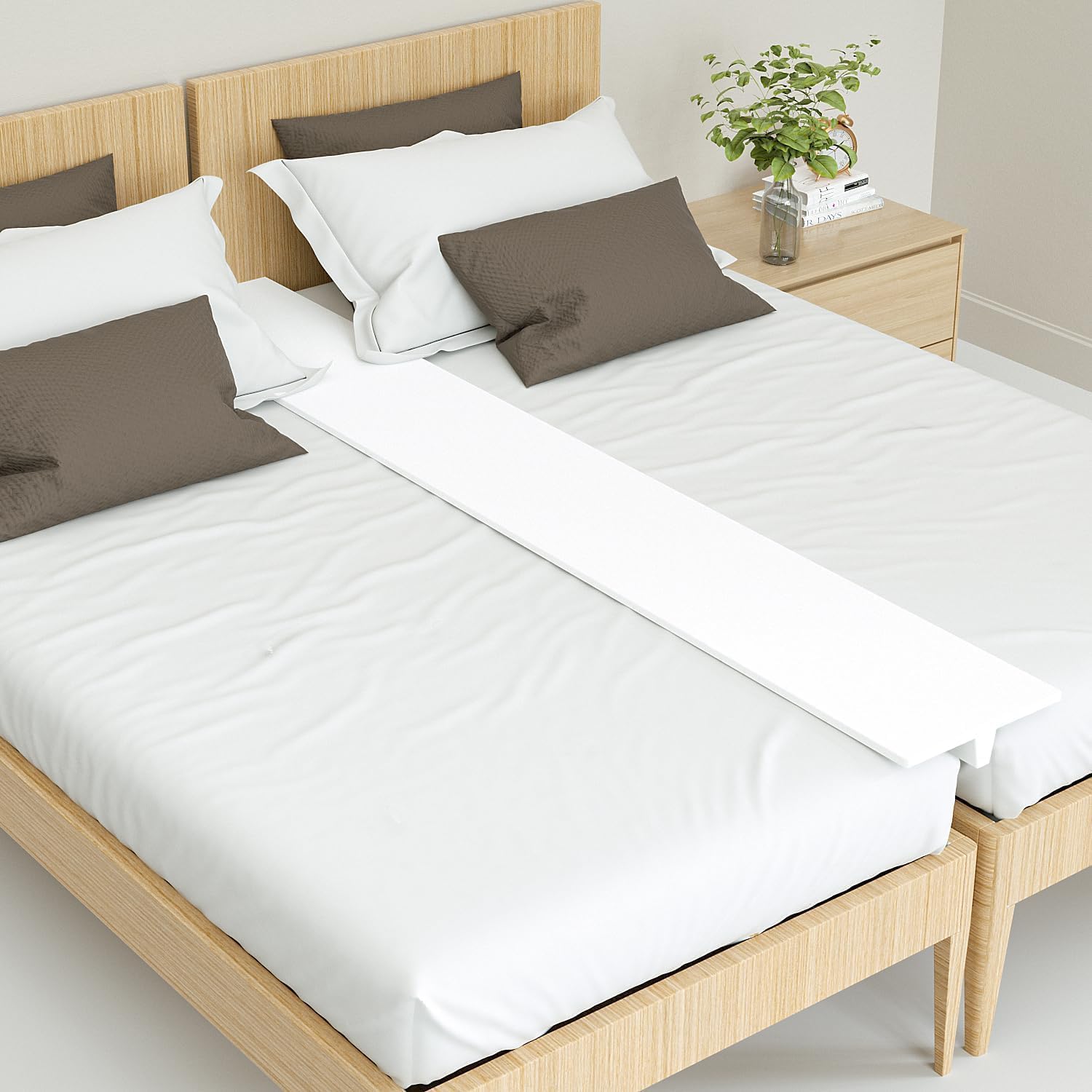How I Turned Two Twin Beds Into A Seamless King Without Spending A Fortune 5