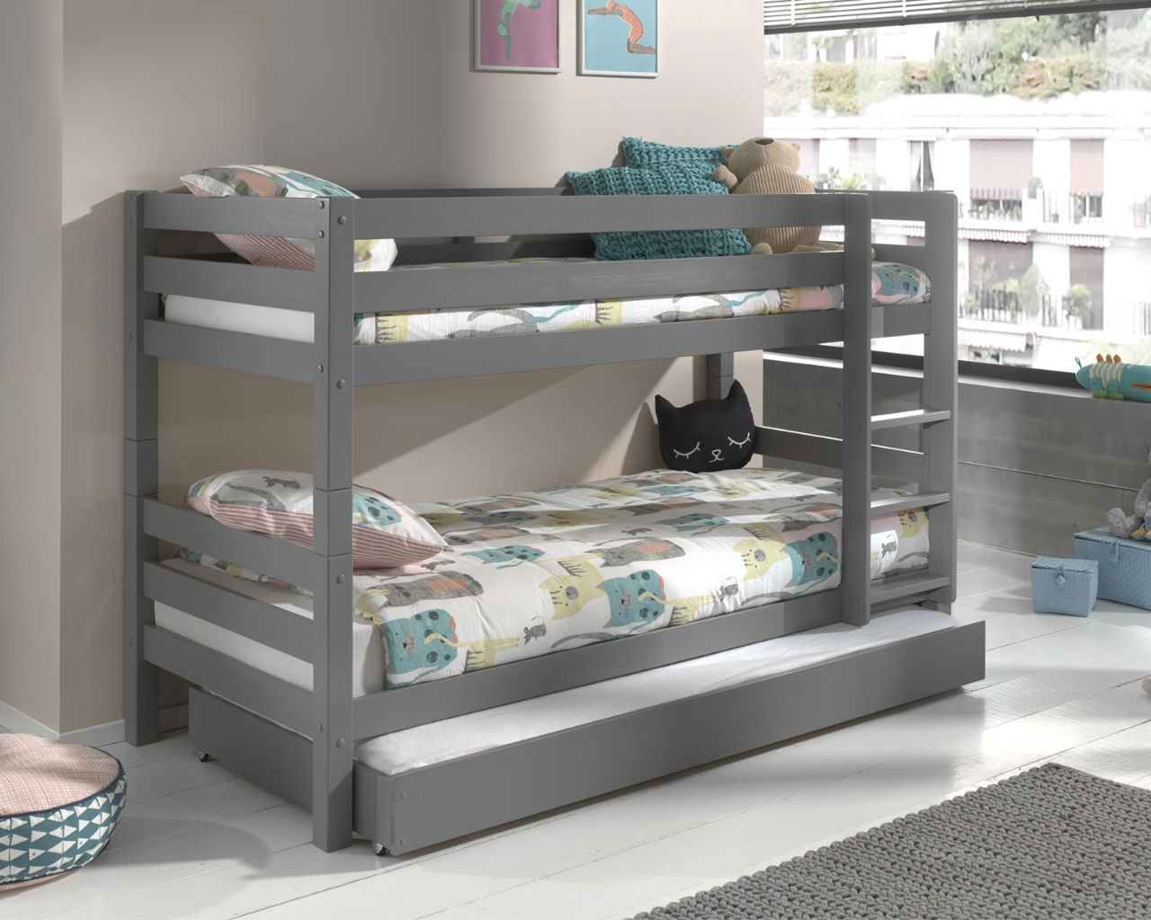 How Low Bunk Beds with Trundles Solve Small Space Sleepovers in 2026 4