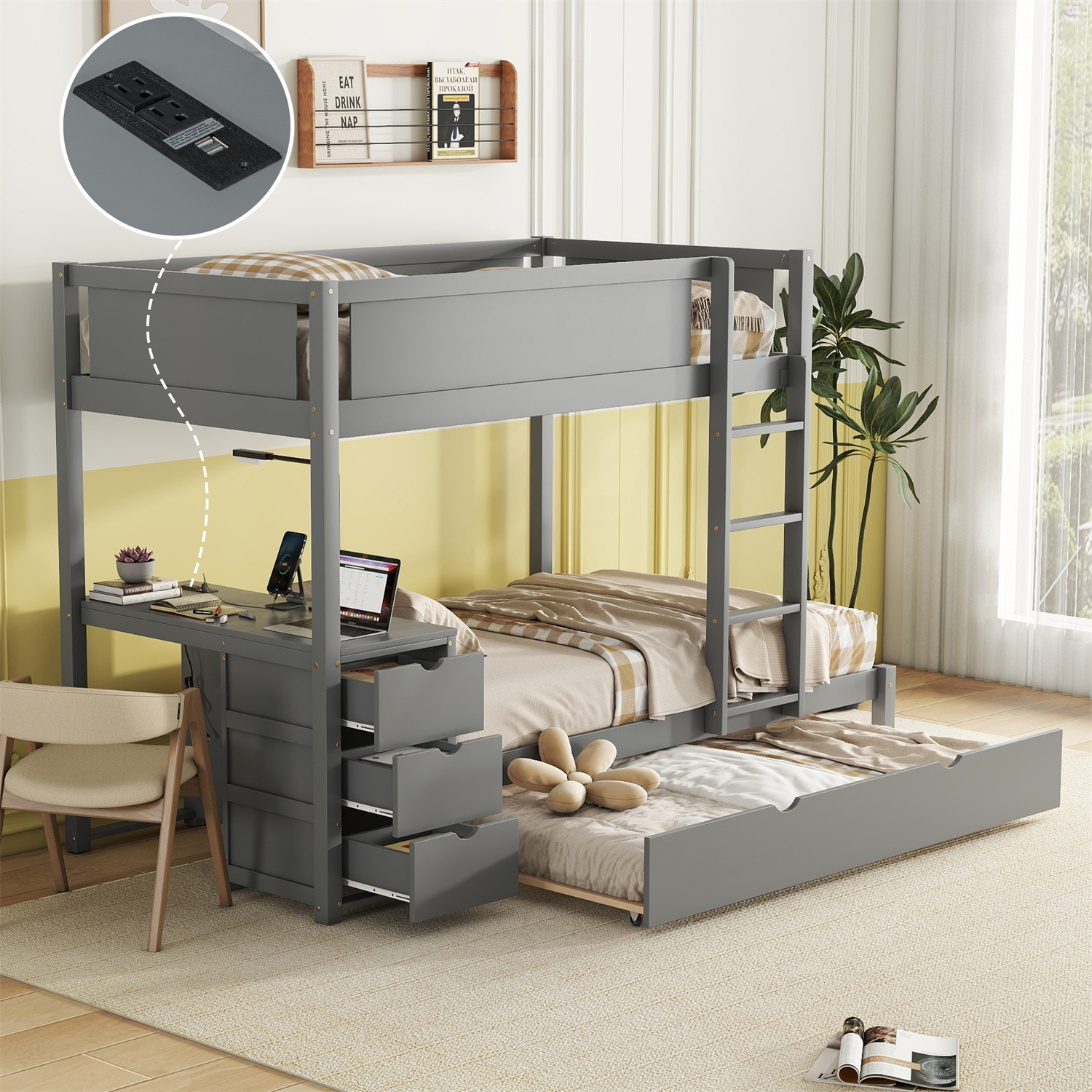 How Low Bunk Beds with Trundles Solve Small Space Sleepovers in 2026 5