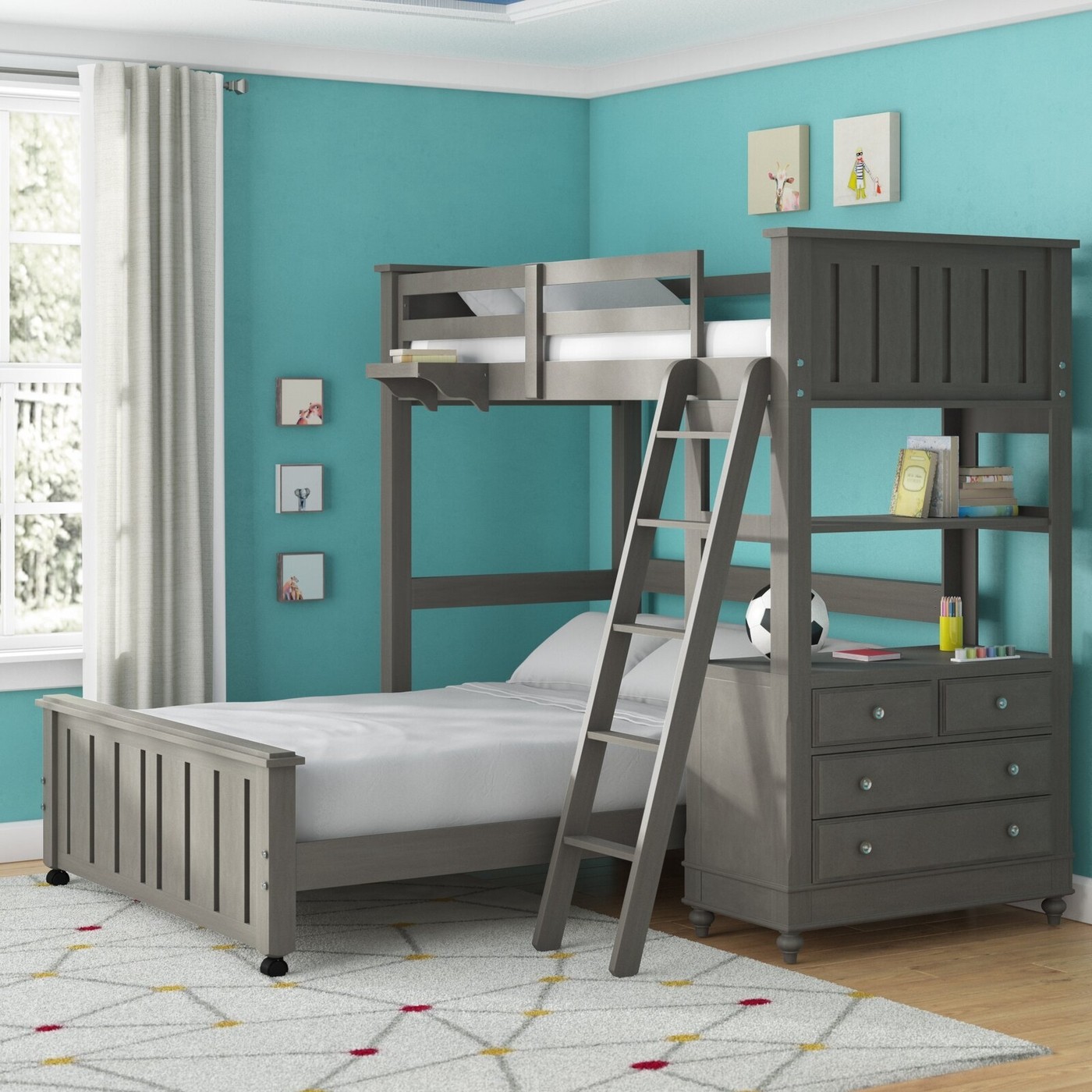 Maximizing Vertical Space with L Shaped Bunk Beds in Compact Living Areas