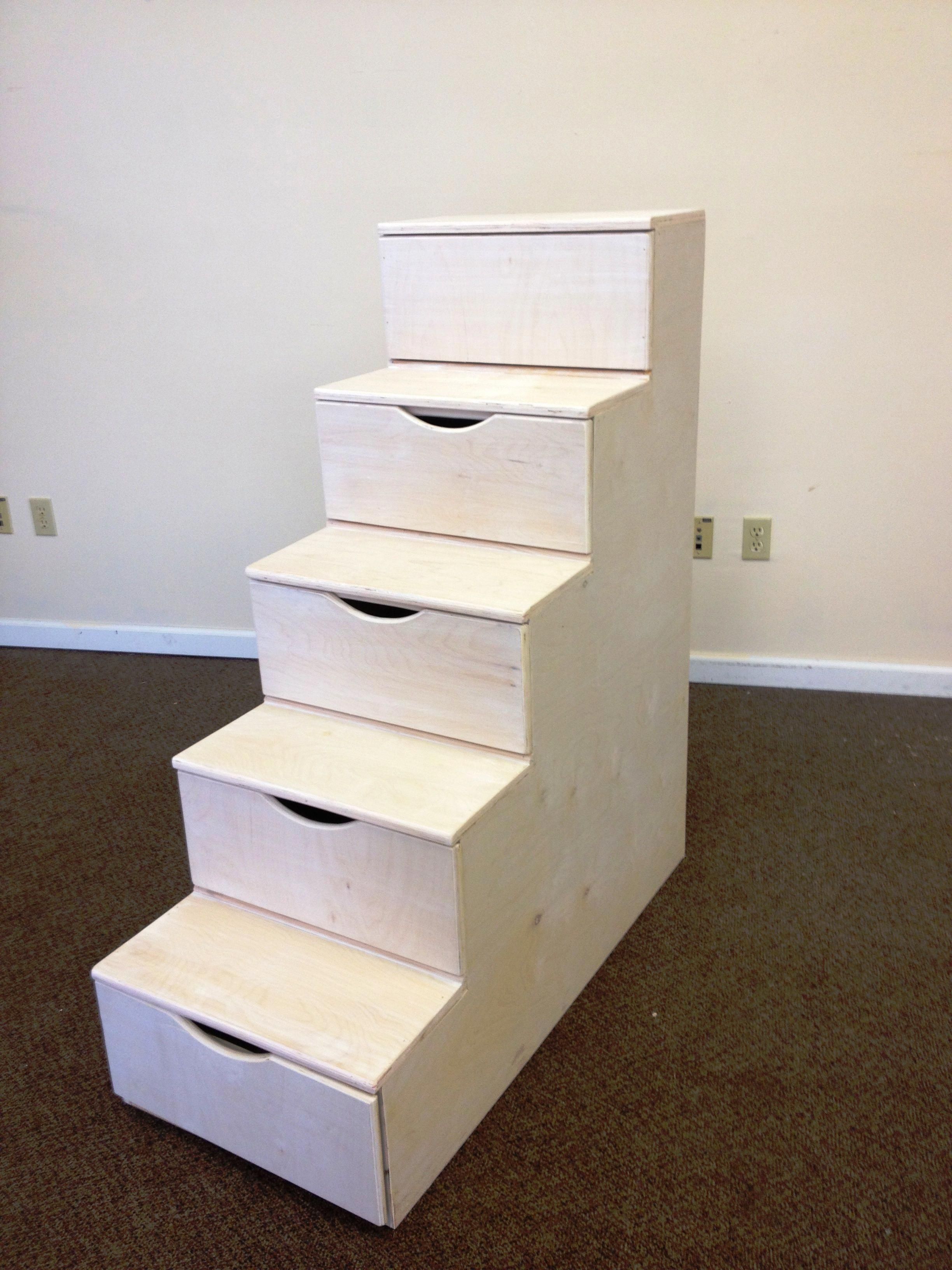 Step By Step Insights Into Creating Safe Storage Stairs For Your Next Loft Bed Project 2