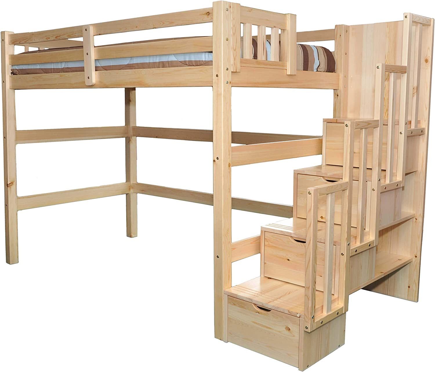 Step By Step Insights Into Creating Safe Storage Stairs For Your Next Loft Bed Project 3