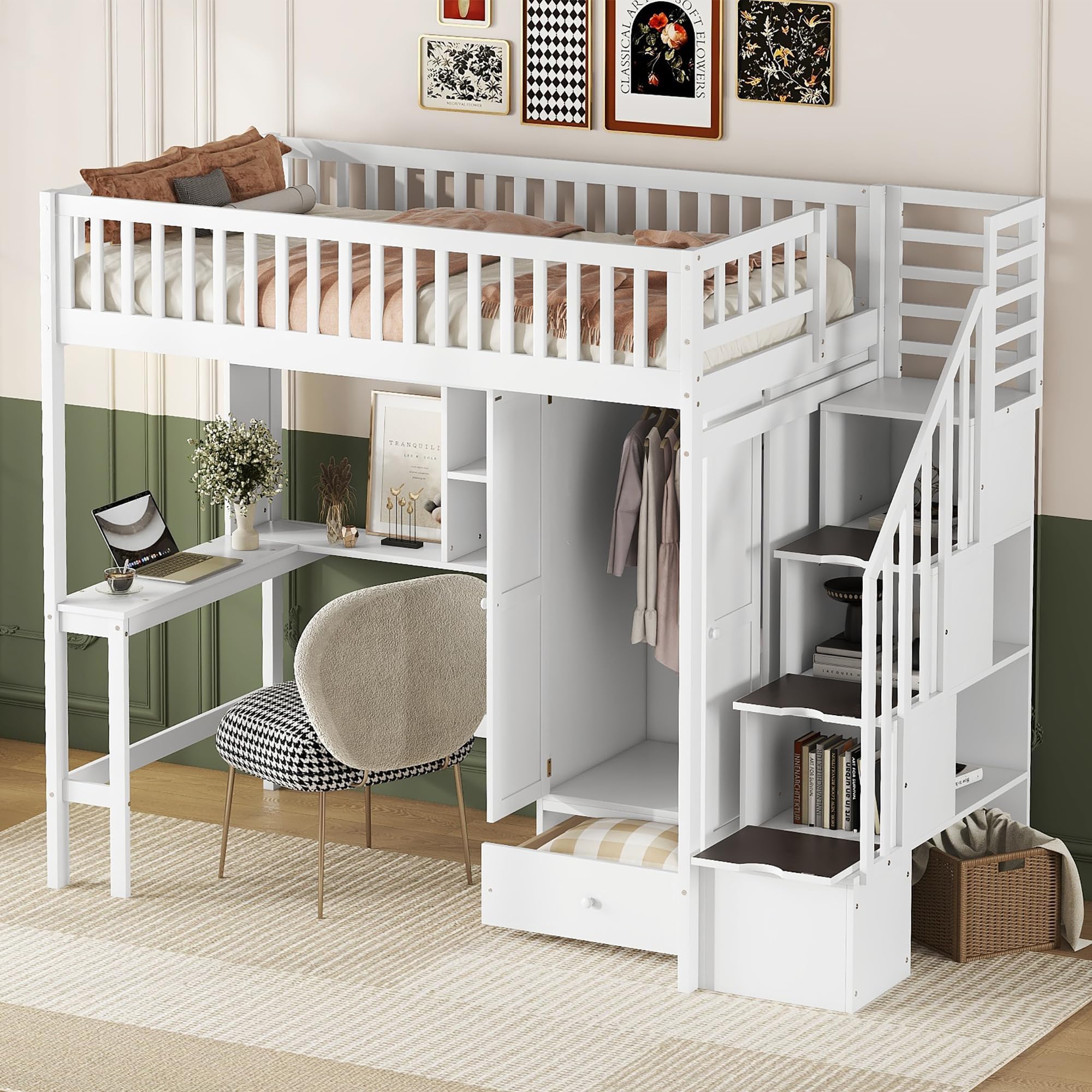 Step By Step Insights Into Creating Safe Storage Stairs For Your Next Loft Bed Project 4