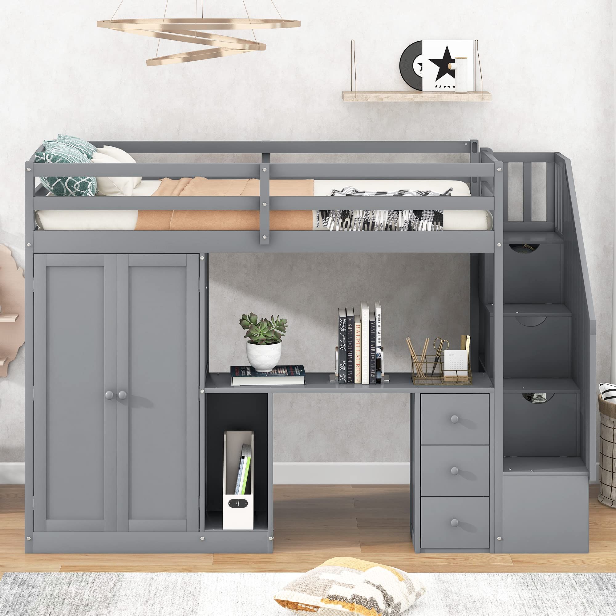 Step By Step Insights Into Creating Safe Storage Stairs For Your Next Loft Bed Project 5