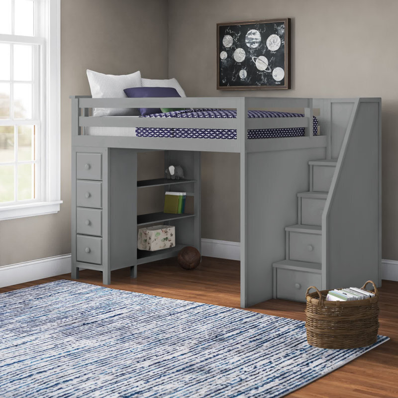 Step By Step Insights Into Creating Safe Storage Stairs For Your Next Loft Bed Project