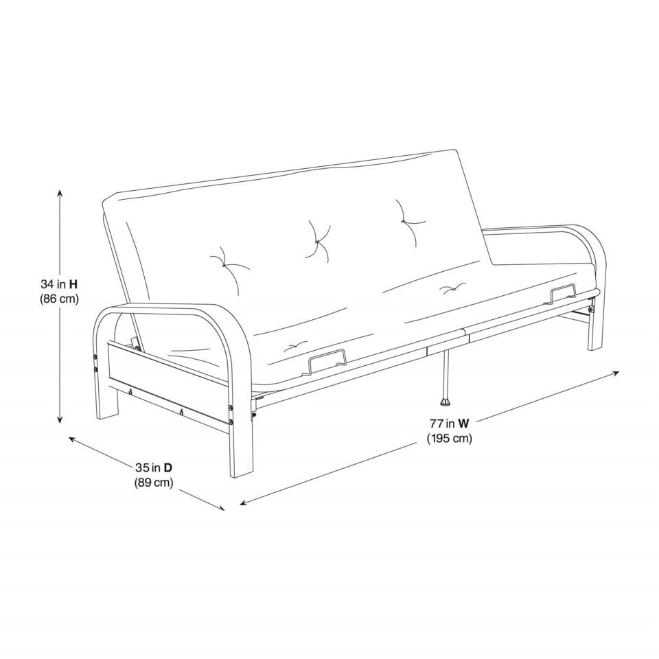 The Complete 2026 Futon Mattress Size Chart for Small Spaces and Guest Rooms 3