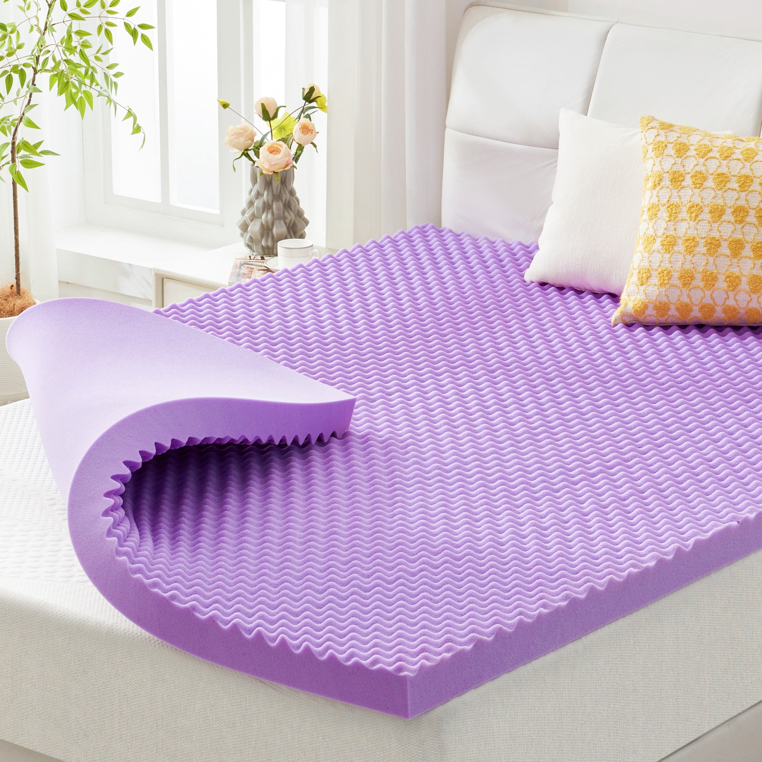 The Honest Guide to Choosing and Using an Egg Crate Mattress Topper on a King Bed 4