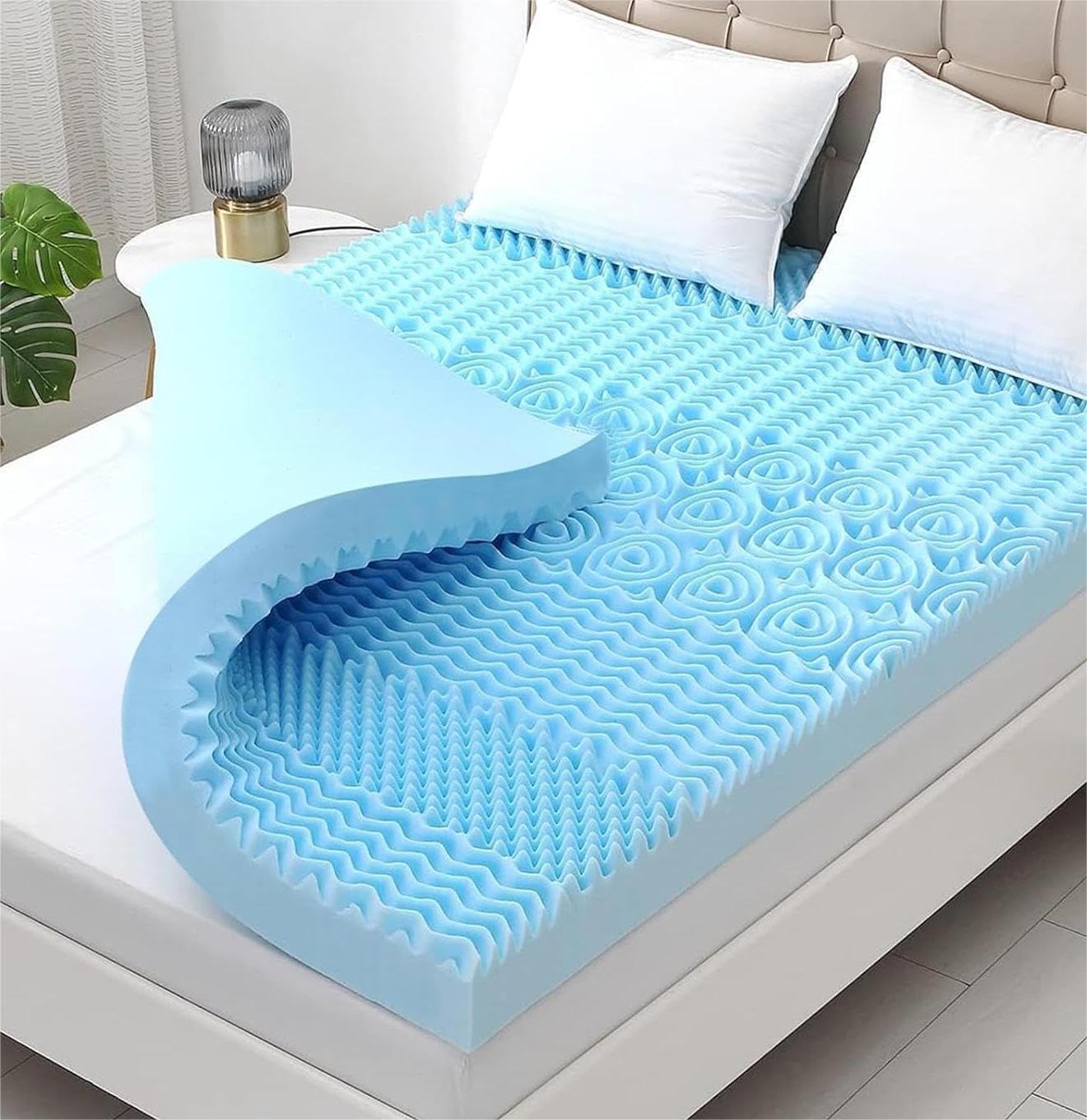 The Honest Guide to Choosing and Using an Egg Crate Mattress Topper on a King Bed 5