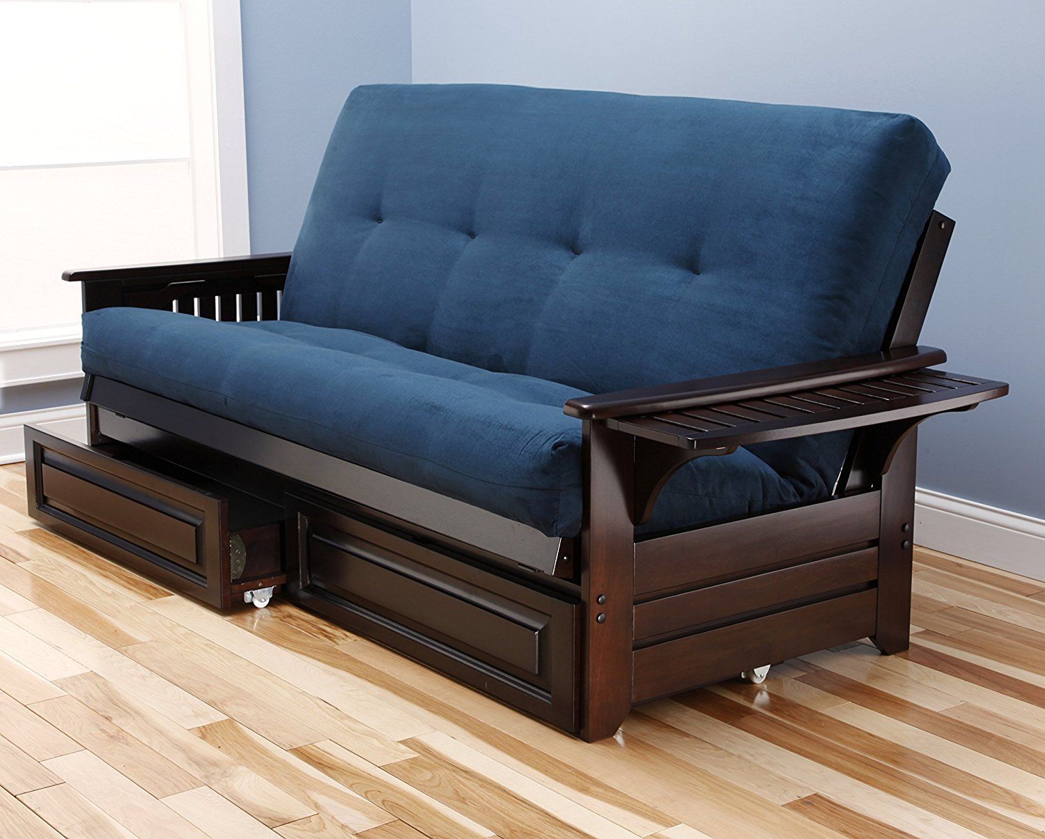 Transforming Small Spaces with a Queen Futon That Works as Sofa and Bed 1