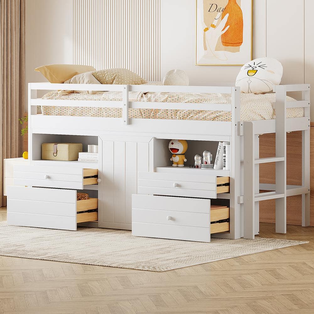 Unlock Your Room's Potential Expert Advice on Twin Loft Beds with Integrated Dressers 3