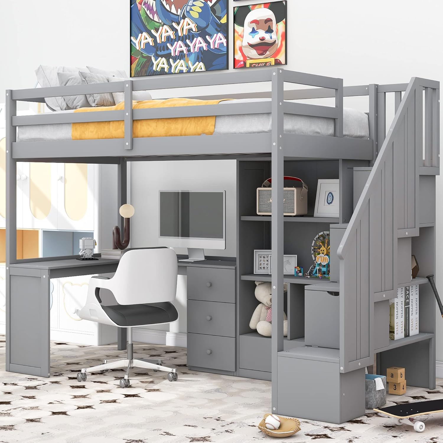 Unlock Your Room's Potential Expert Advice on Twin Loft Beds with Integrated Dressers 5