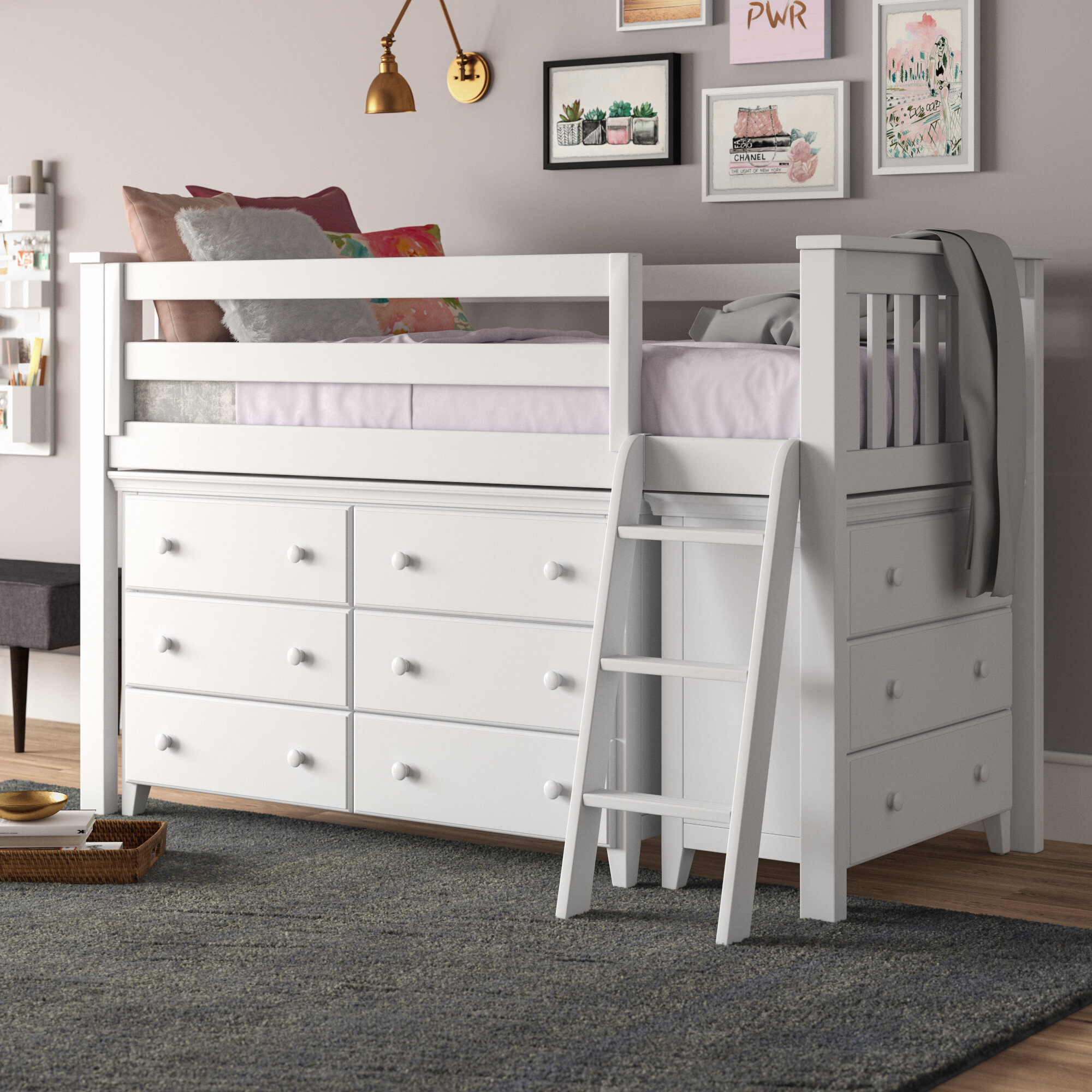 Unlock Your Room's Potential Expert Advice on Twin Loft Beds with Integrated Dressers