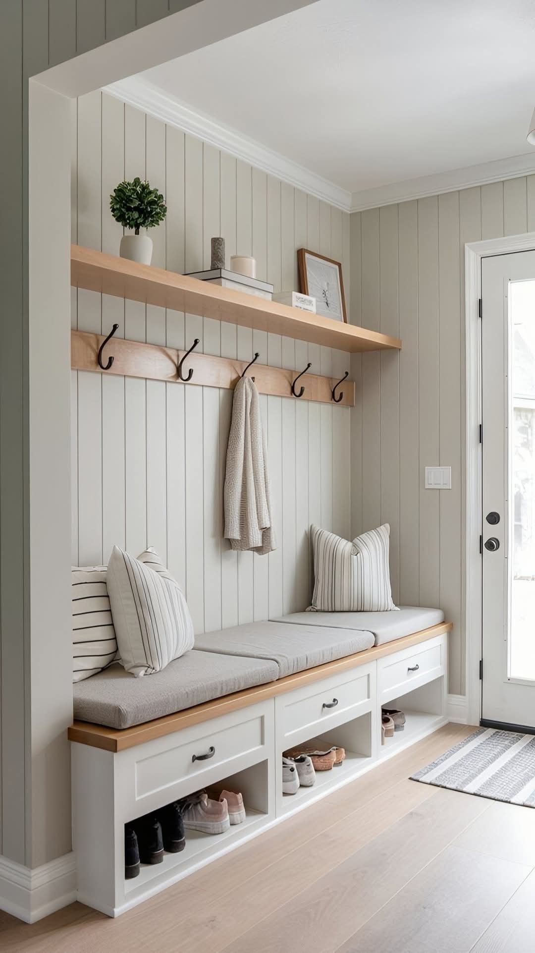 What Years of Home Design Interviews Taught Me About Choosing a Mudroom Storage Bench