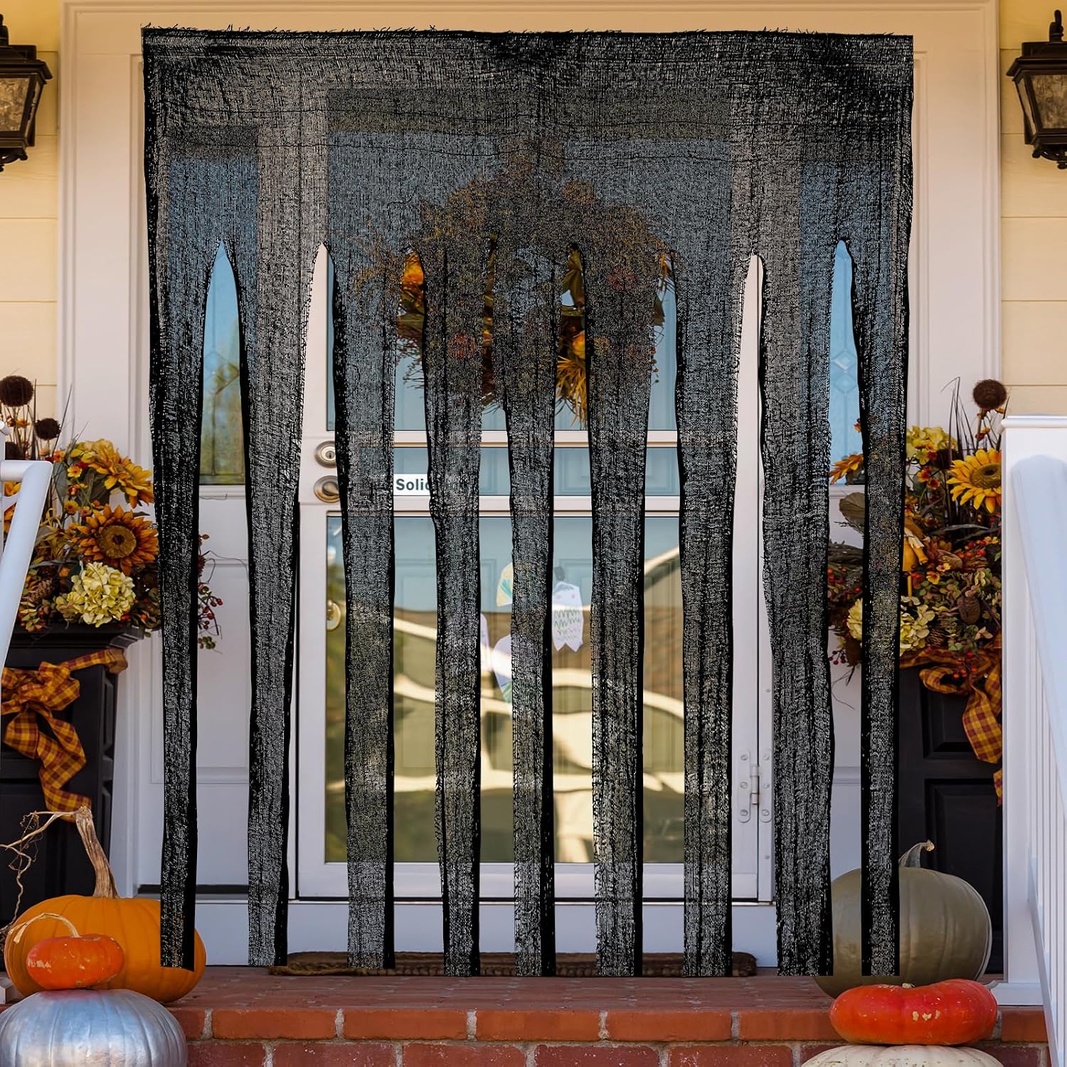 Why interior designers recommend Halloween doorway curtains for effortless seasonal decorating 4