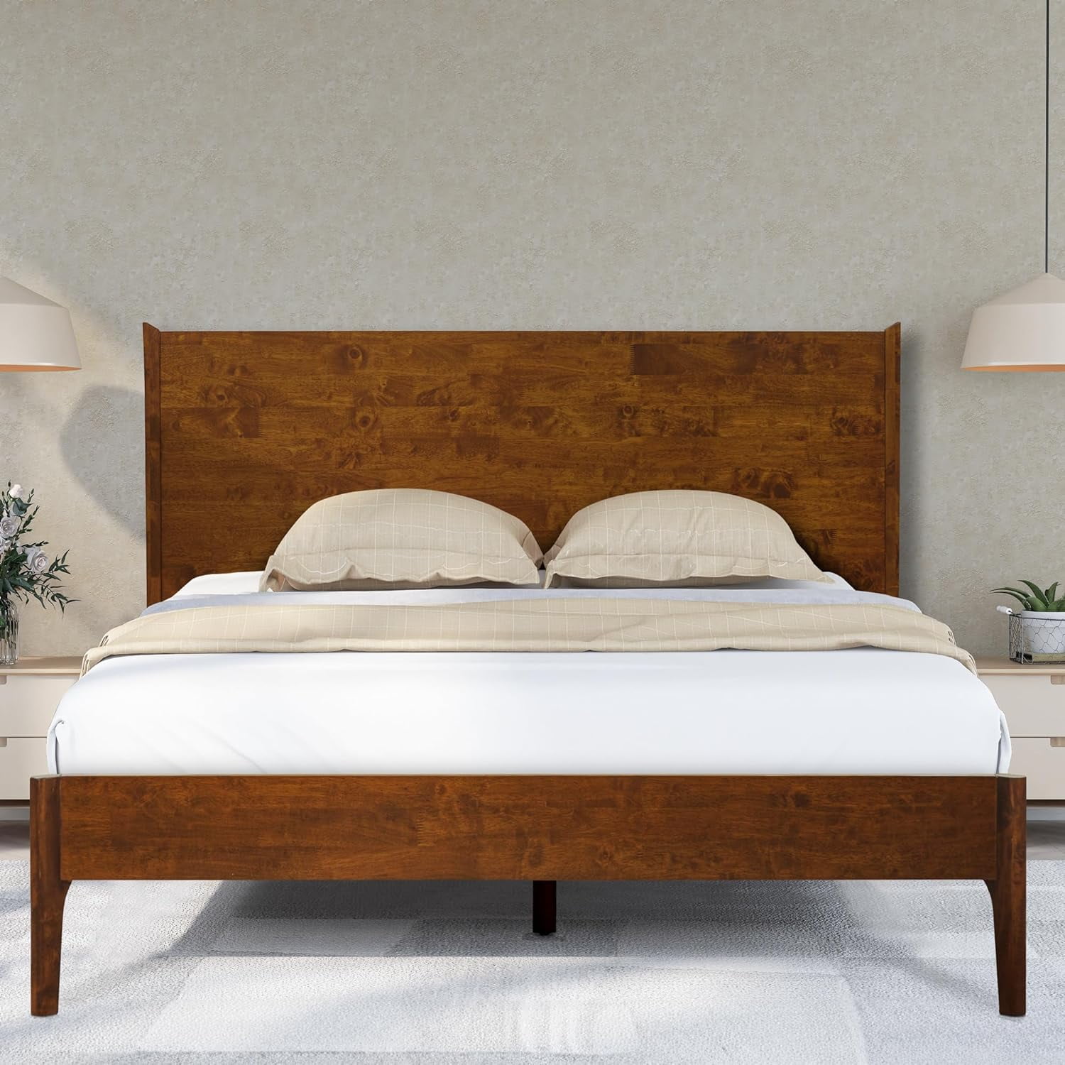 Why Your Master Bedroom Needs a Natural Wood King Bed Frame and How to Pick One That Lasts Decades 4